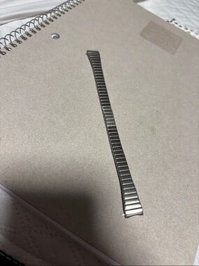 Classic Silver Expansion Watch Band -‎ Stretch Link Bracelet